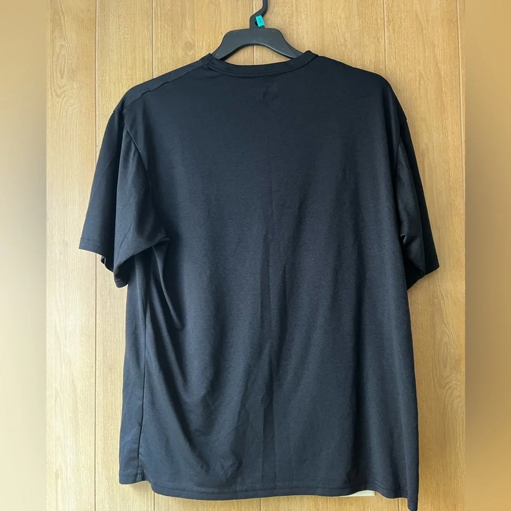 Nike Black Short Sleeve Tee Classic Fit Size Large